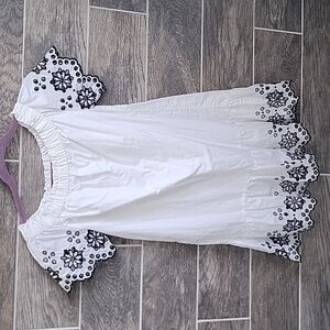 Vineyard Vines Off Shoulder Dress White Size XXS